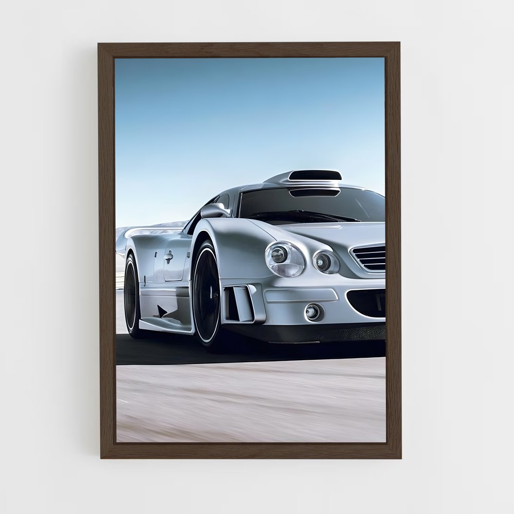 Poster Vitesse Évoquée – affiche Mercedes (vue 5)